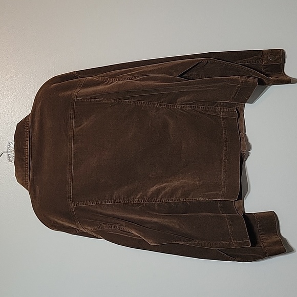 Chico's Womens Corduroy Brown Jacket - Size 3/XL - Picture 2 of 9